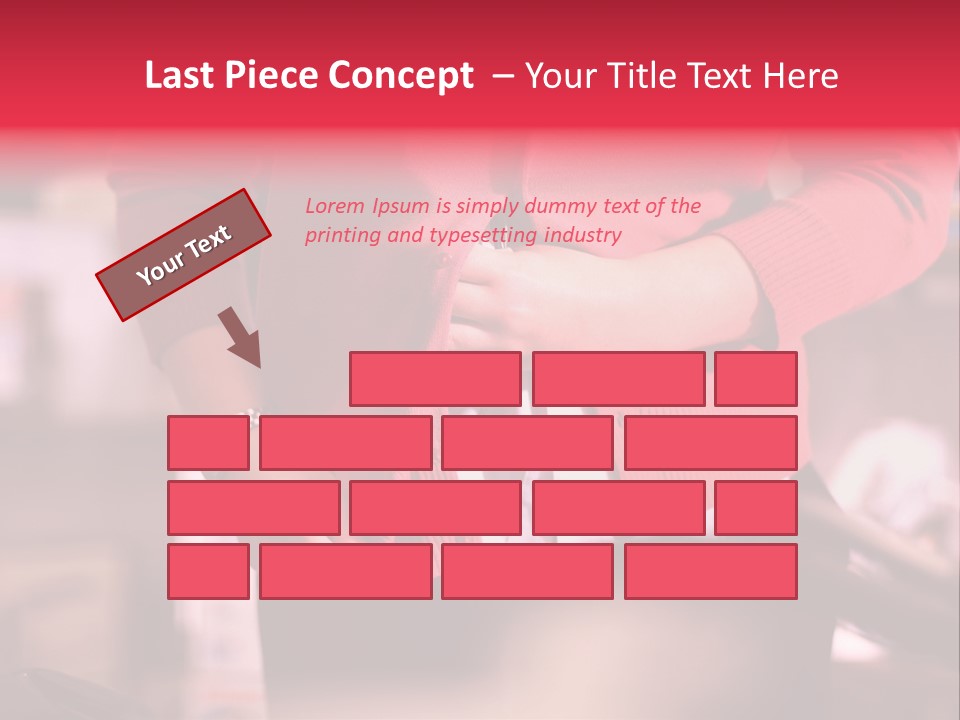 Shoplifter Retail Lady PowerPoint Template