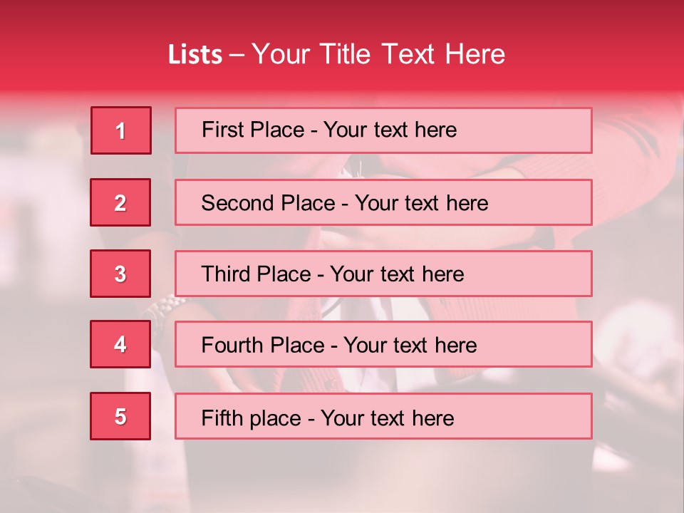Shoplifter Retail Lady PowerPoint Template