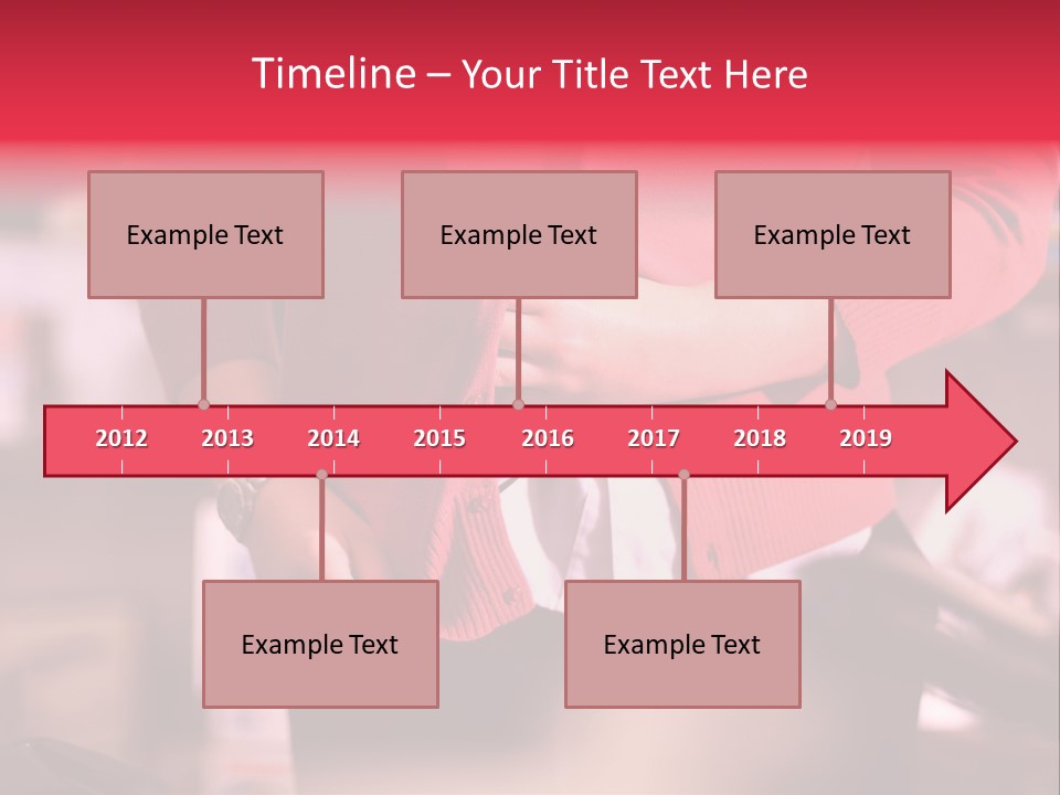 Shoplifter Retail Lady PowerPoint Template