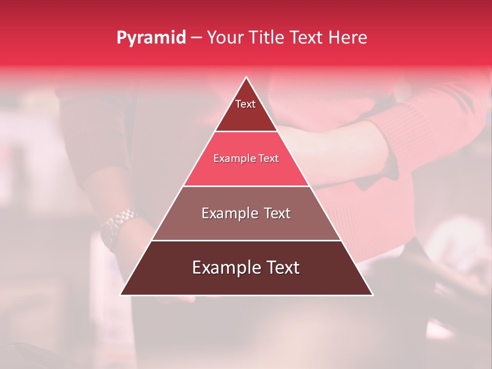 Shoplifter Retail Lady PowerPoint Template