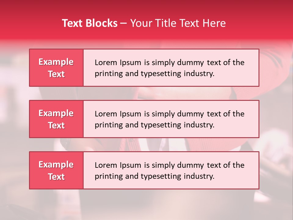 Shoplifter Retail Lady PowerPoint Template