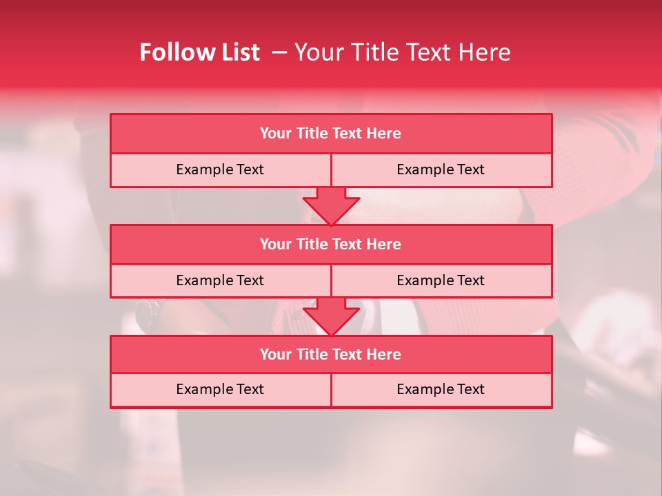 Shoplifter Retail Lady PowerPoint Template