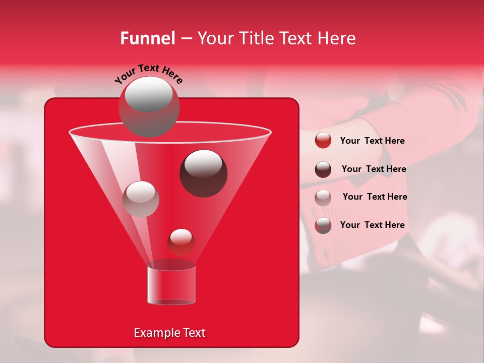 Shoplifter Retail Lady PowerPoint Template