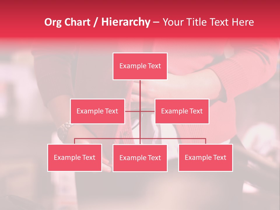 Shoplifter Retail Lady PowerPoint Template