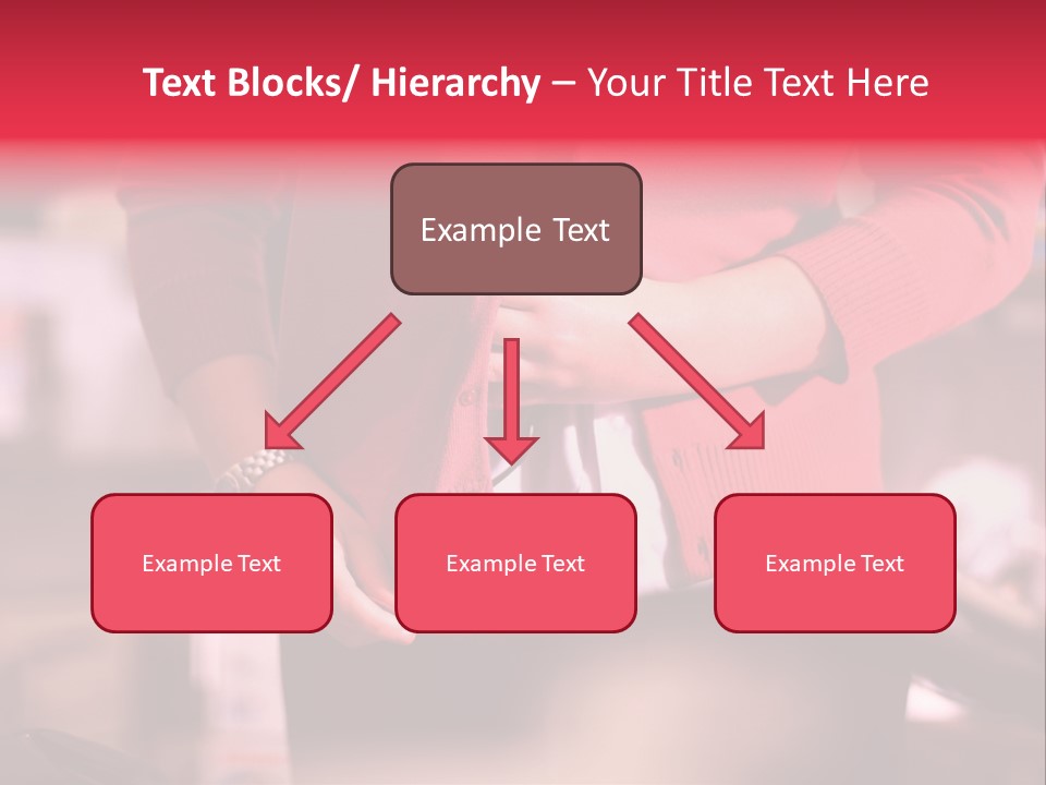 Shoplifter Retail Lady PowerPoint Template