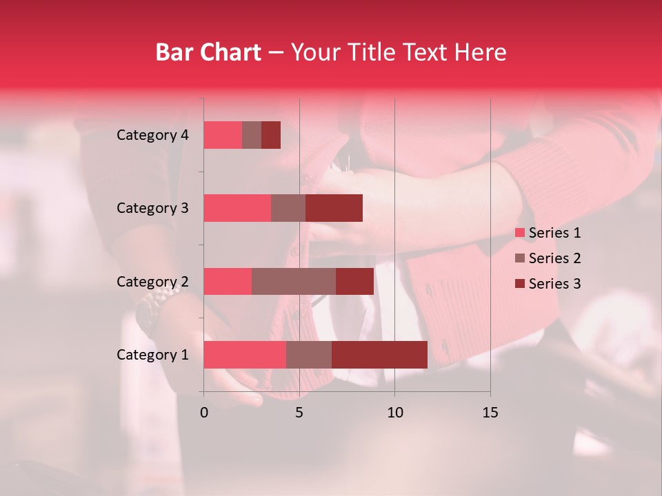 Shoplifter Retail Lady PowerPoint Template
