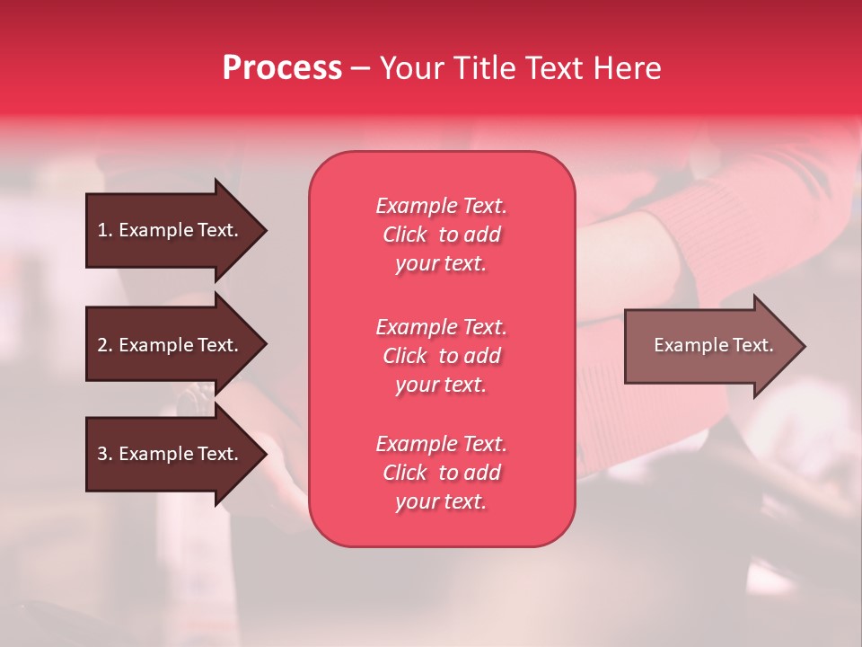 Shoplifter Retail Lady PowerPoint Template