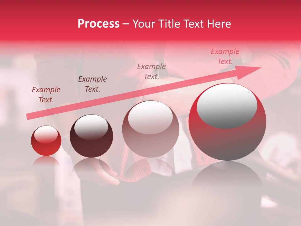 Shoplifter Retail Lady PowerPoint Template