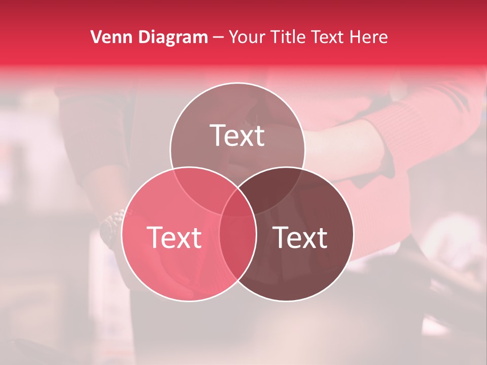 Shoplifter Retail Lady PowerPoint Template