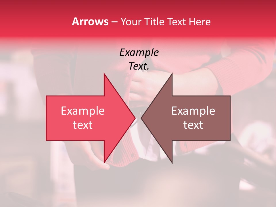 Shoplifter Retail Lady PowerPoint Template