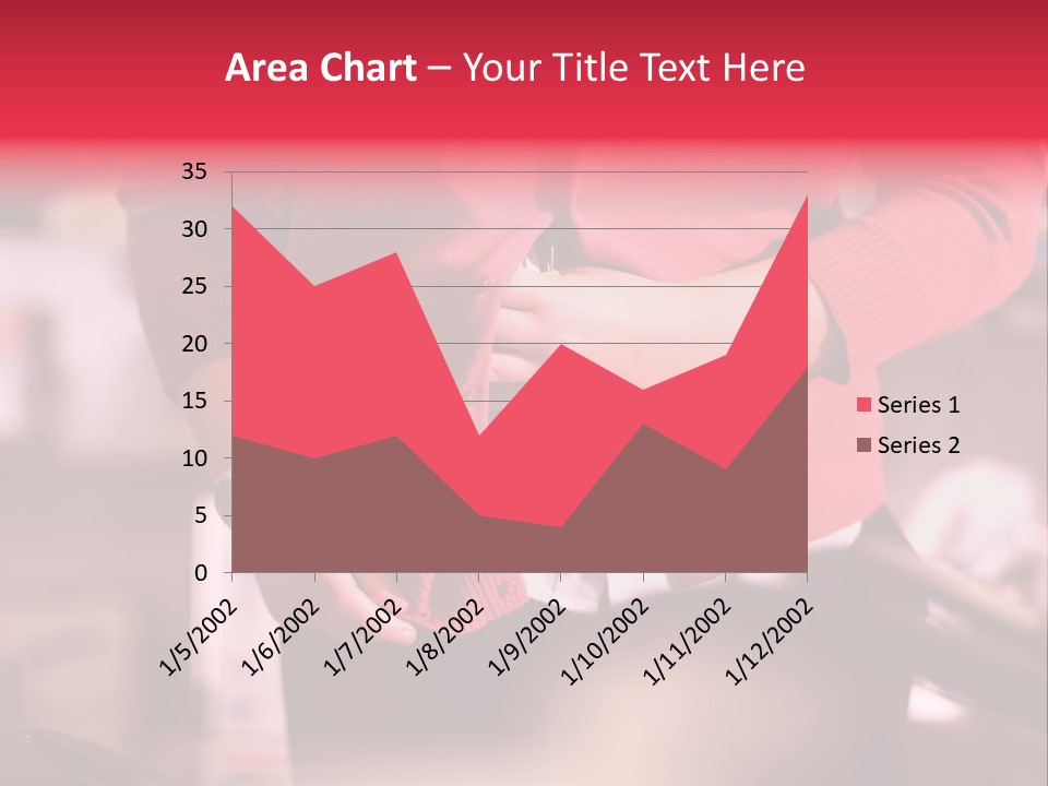 Shoplifter Retail Lady PowerPoint Template