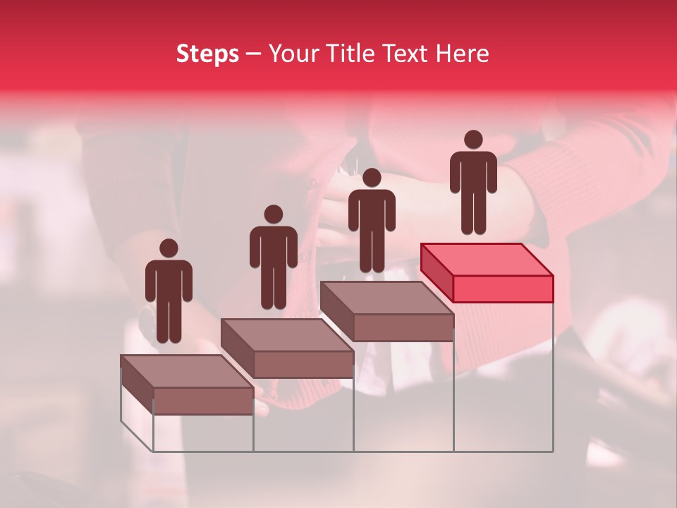 Shoplifter Retail Lady PowerPoint Template