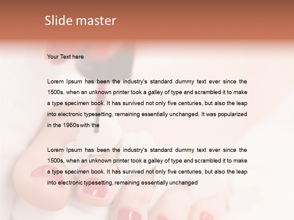 Human White Glamorous PowerPoint Template