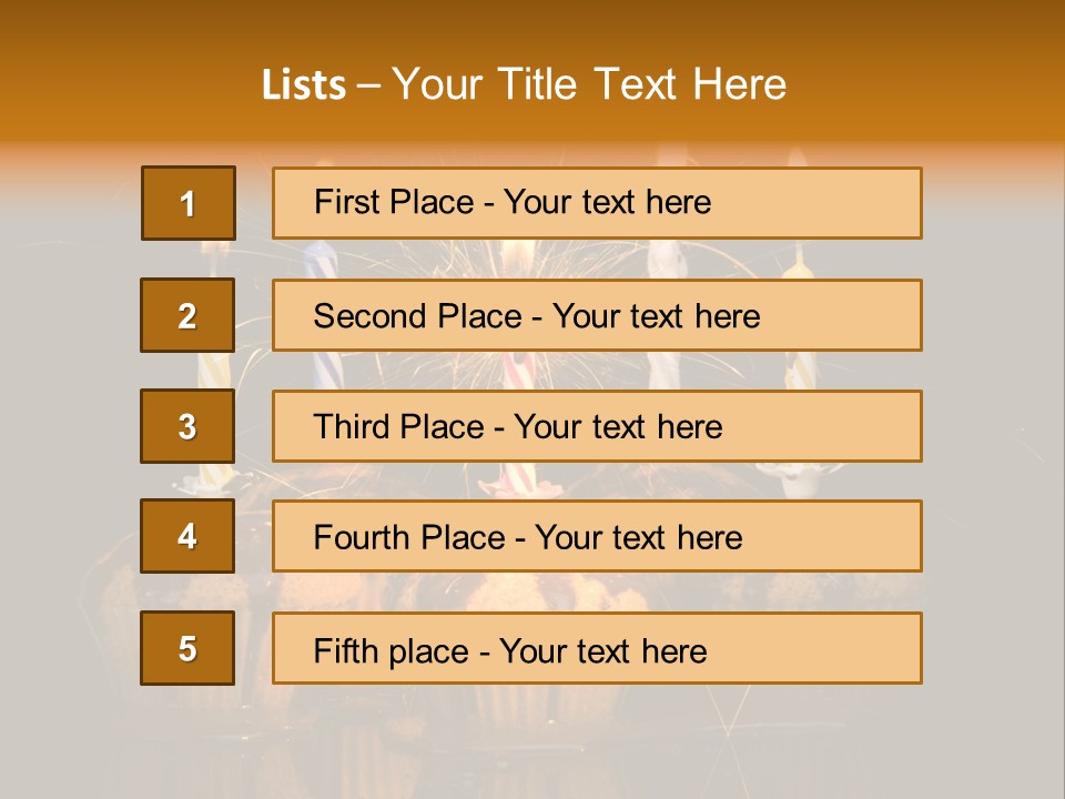 Alight Isolated Treat PowerPoint Template