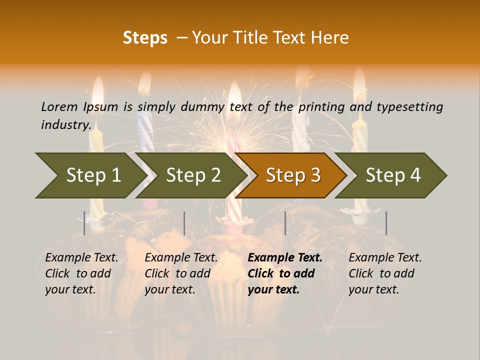 Alight Isolated Treat PowerPoint Template