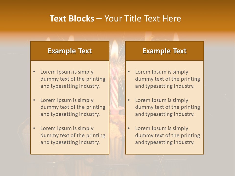 Alight Isolated Treat PowerPoint Template