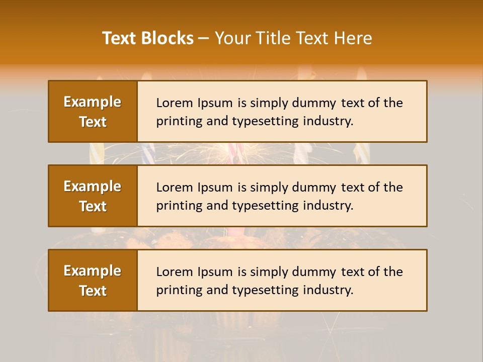 Alight Isolated Treat PowerPoint Template