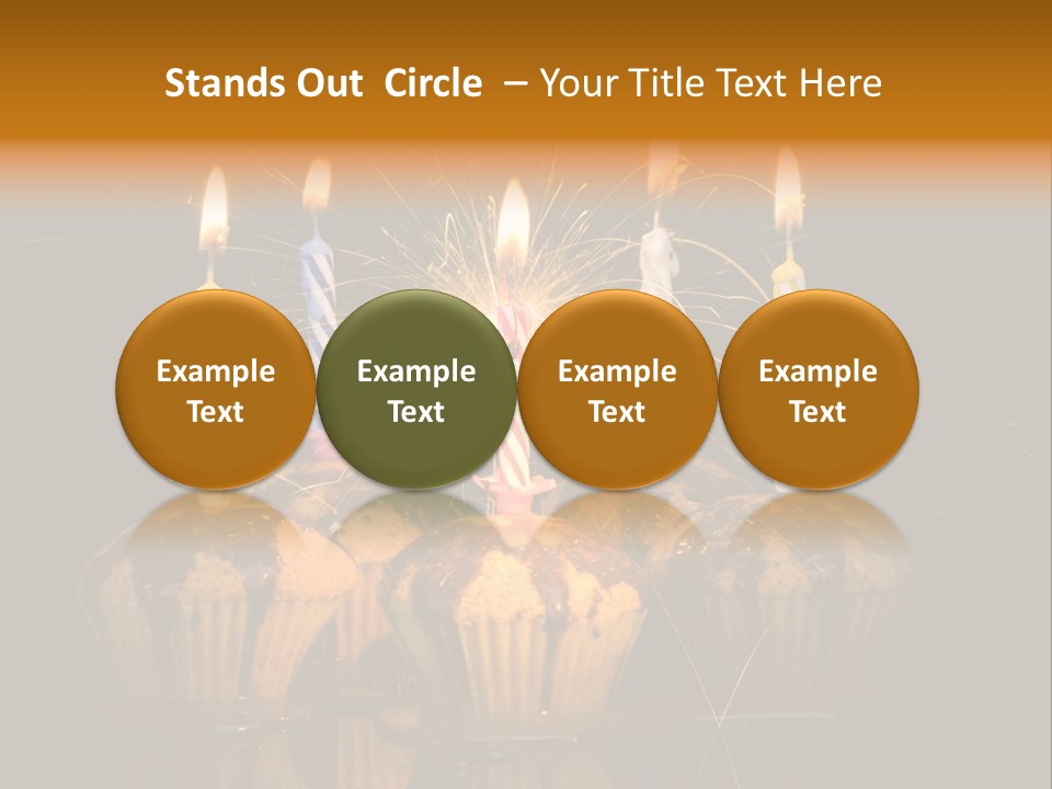 Alight Isolated Treat PowerPoint Template