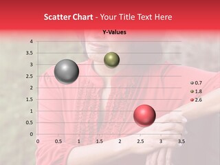 Serious Sitting Bench PowerPoint Template