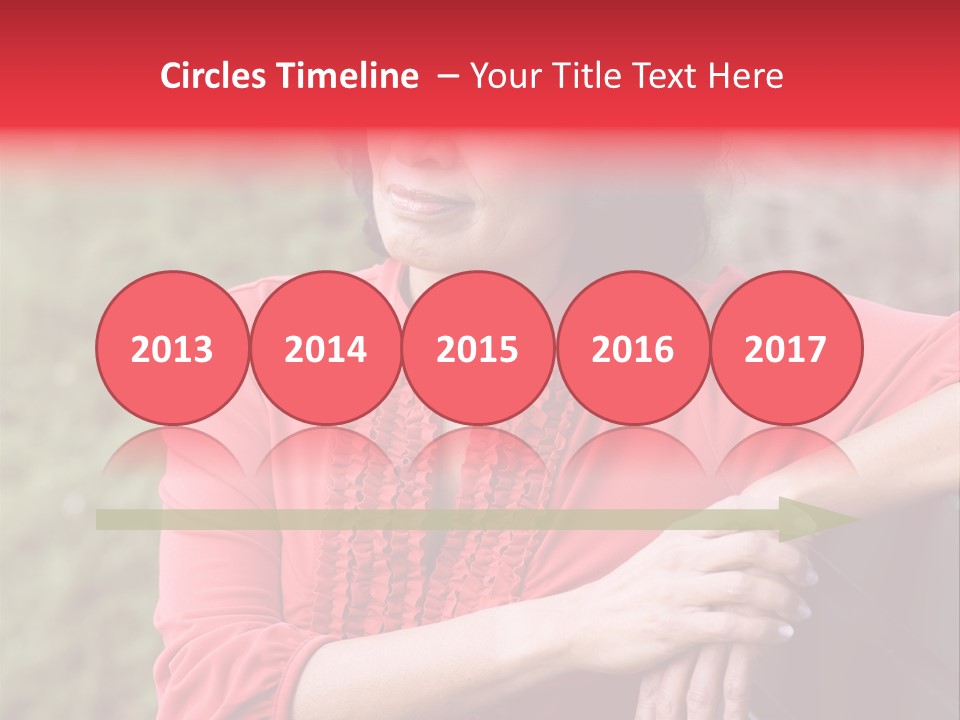 Serious Sitting Bench PowerPoint Template