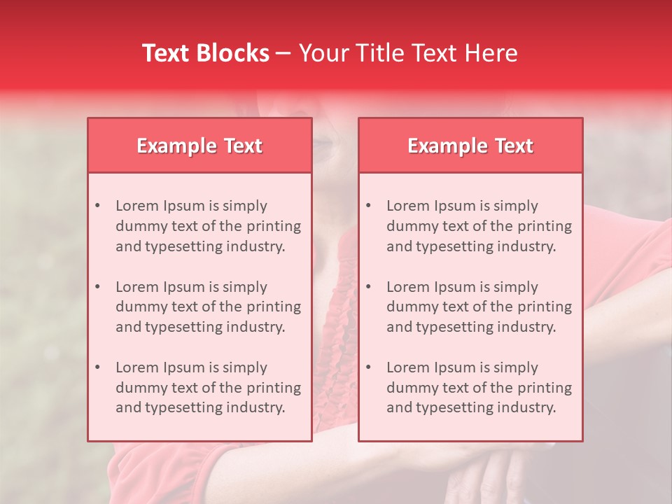 Serious Sitting Bench PowerPoint Template