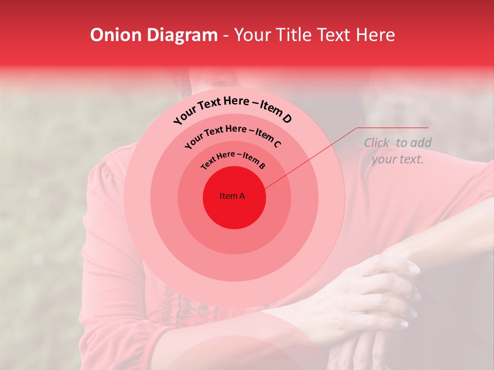 Serious Sitting Bench PowerPoint Template