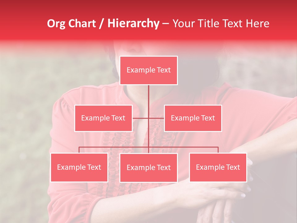Serious Sitting Bench PowerPoint Template