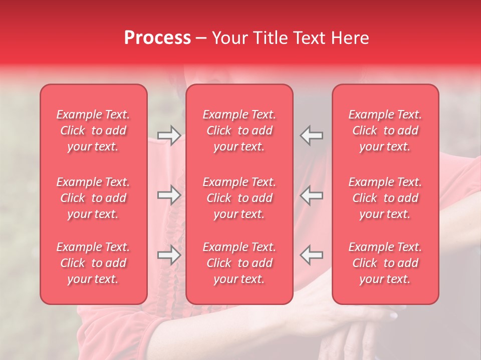 Serious Sitting Bench PowerPoint Template