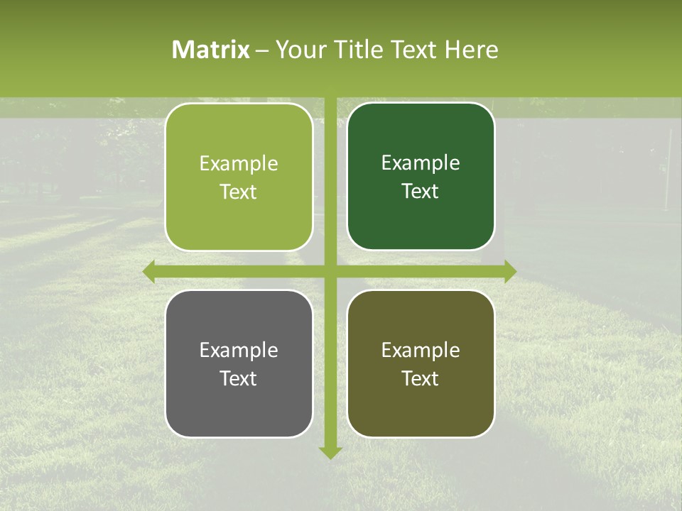 Leafy Setting Beautiful PowerPoint Template