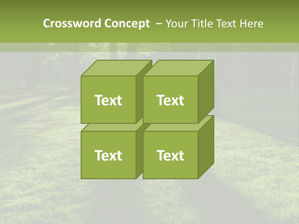 Leafy Setting Beautiful PowerPoint Template