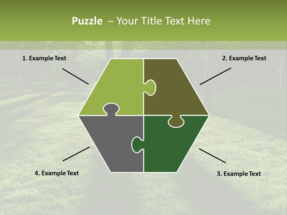 Leafy Setting Beautiful PowerPoint Template