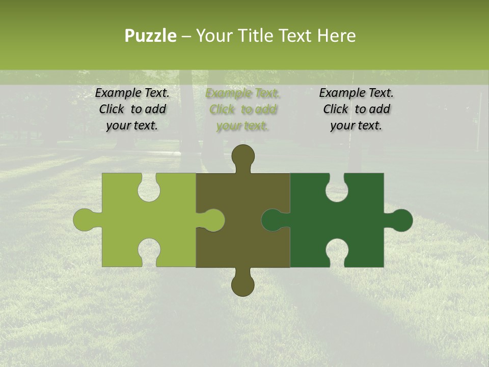 Leafy Setting Beautiful PowerPoint Template