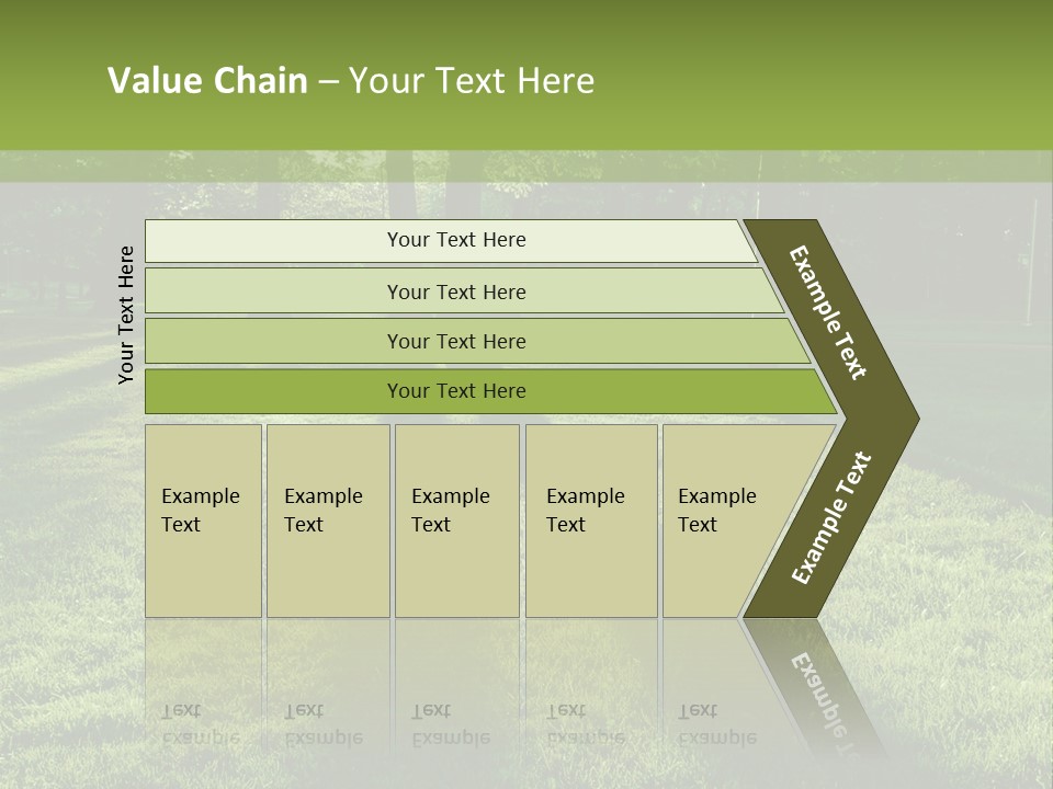 Leafy Setting Beautiful PowerPoint Template