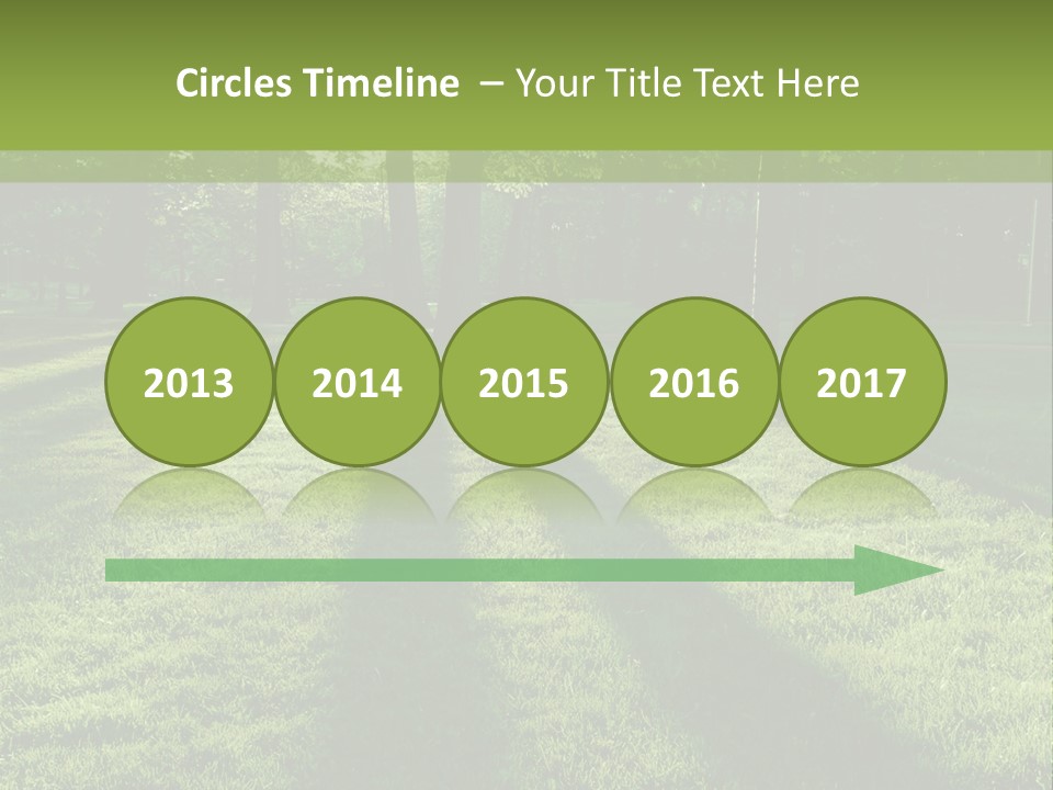 Leafy Setting Beautiful PowerPoint Template