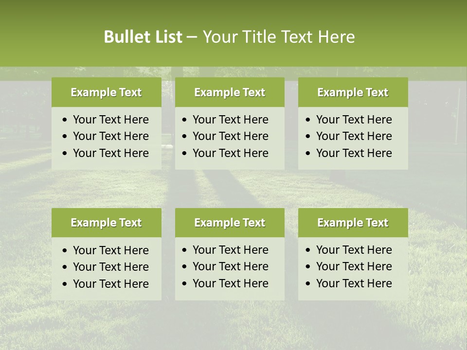 Leafy Setting Beautiful PowerPoint Template