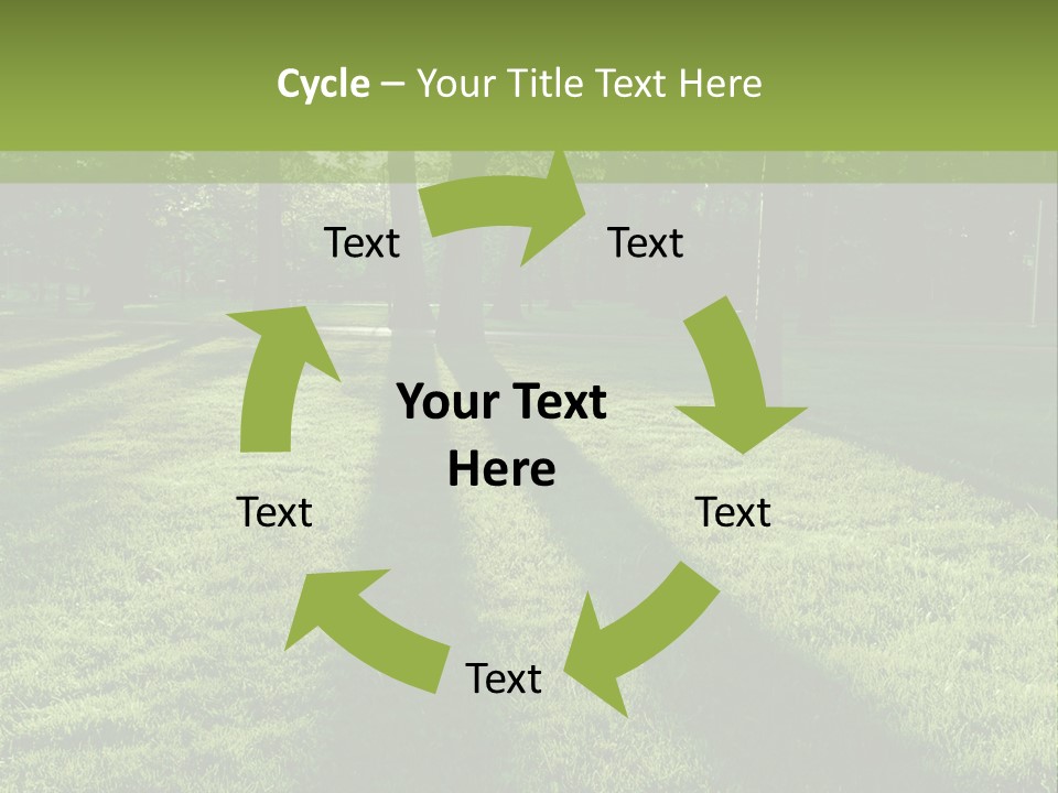 Leafy Setting Beautiful PowerPoint Template