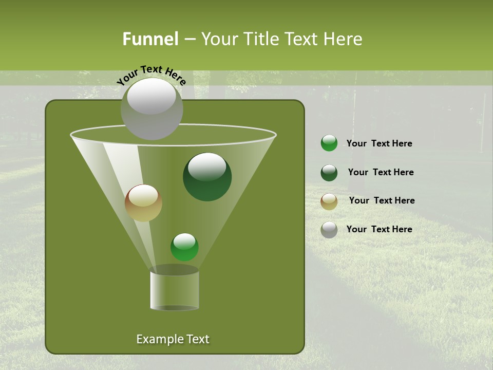 Leafy Setting Beautiful PowerPoint Template