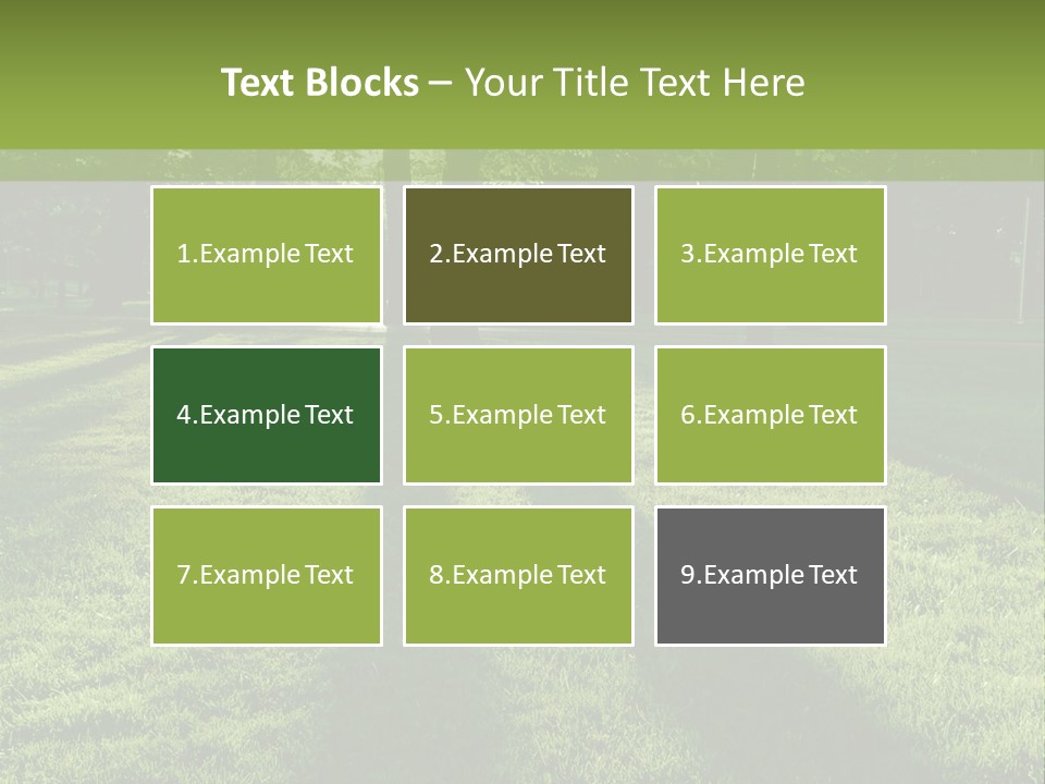 Leafy Setting Beautiful PowerPoint Template