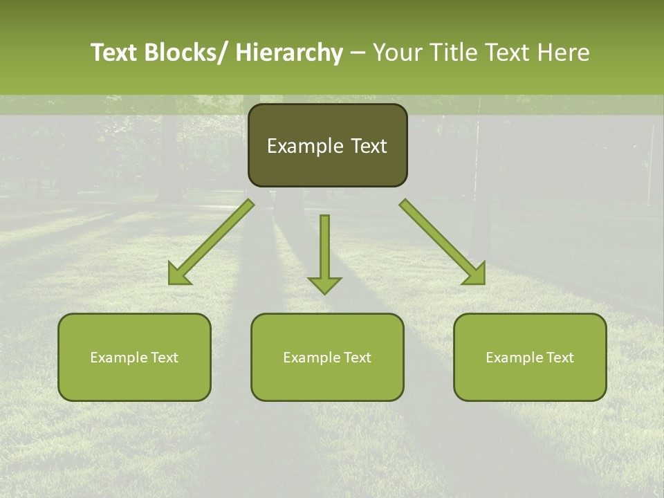 Leafy Setting Beautiful PowerPoint Template
