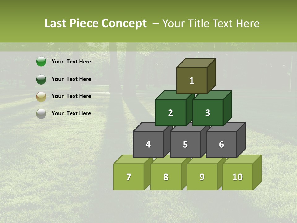 Leafy Setting Beautiful PowerPoint Template