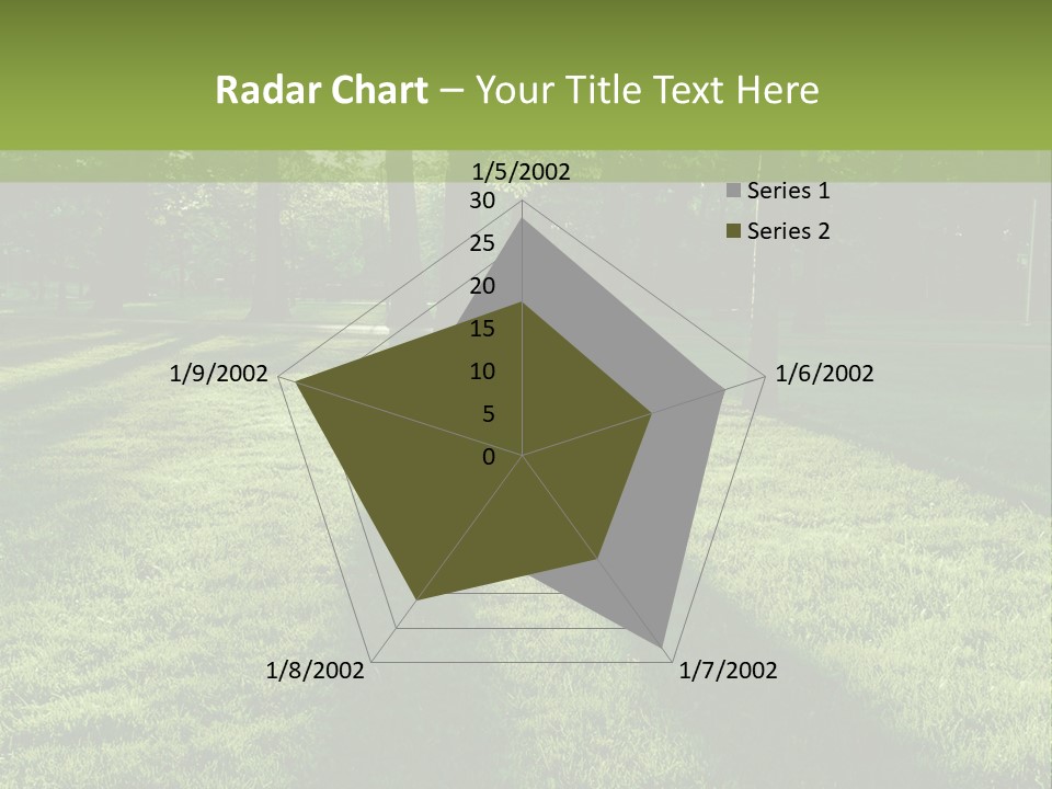 Leafy Setting Beautiful PowerPoint Template