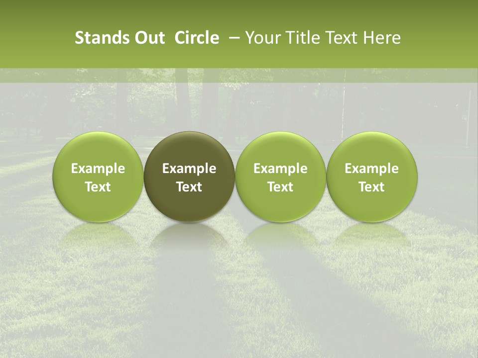 Leafy Setting Beautiful PowerPoint Template