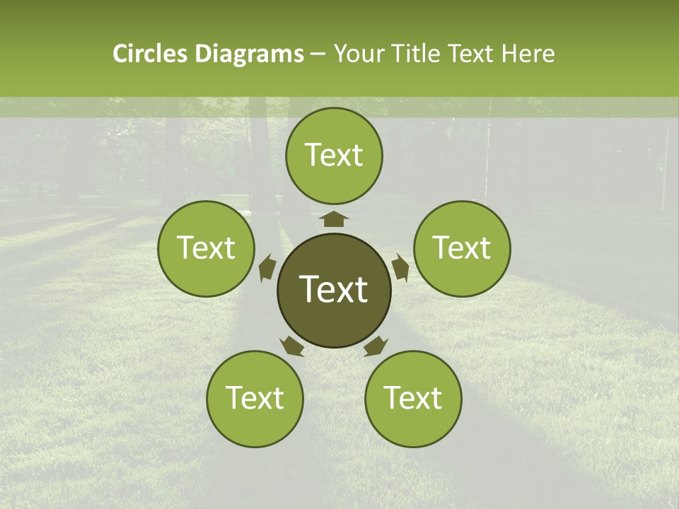 Leafy Setting Beautiful PowerPoint Template