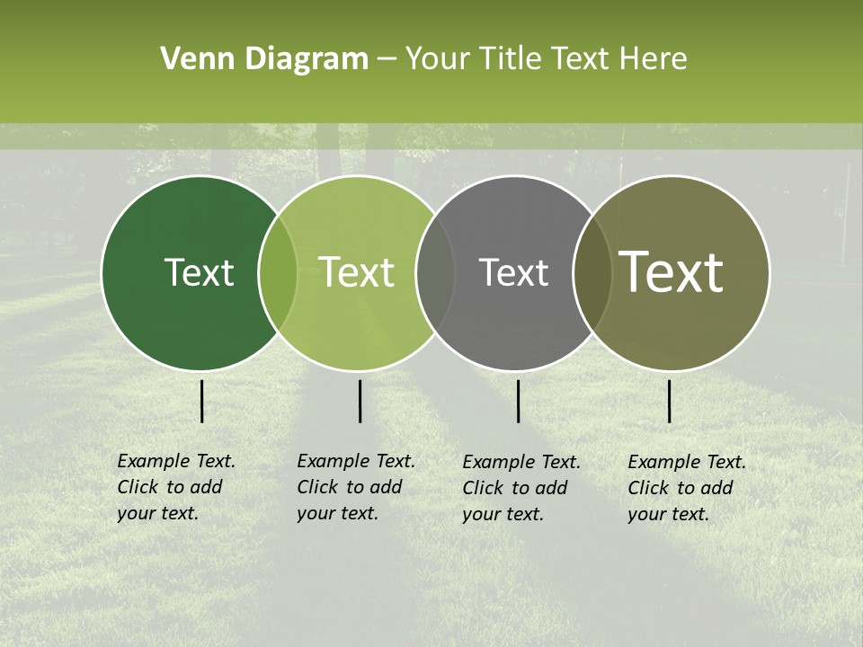 Leafy Setting Beautiful PowerPoint Template
