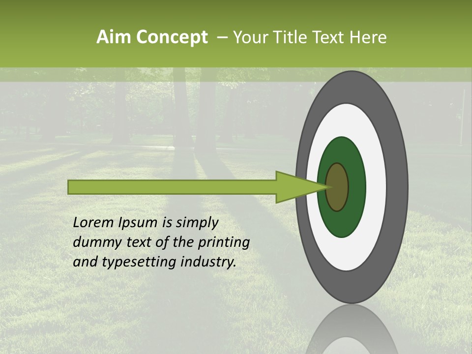 Leafy Setting Beautiful PowerPoint Template