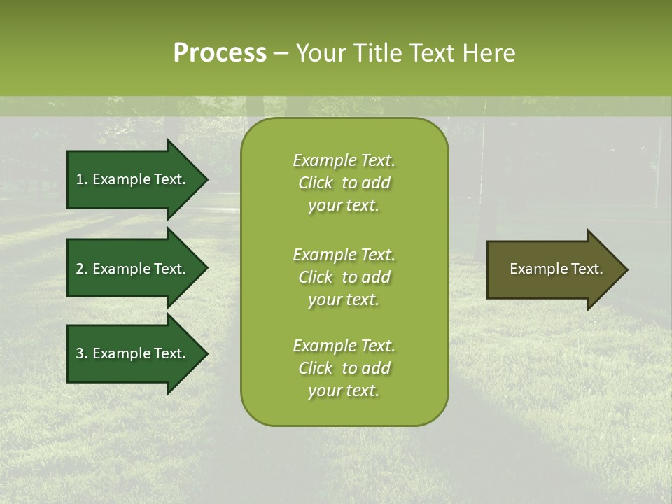 Leafy Setting Beautiful PowerPoint Template