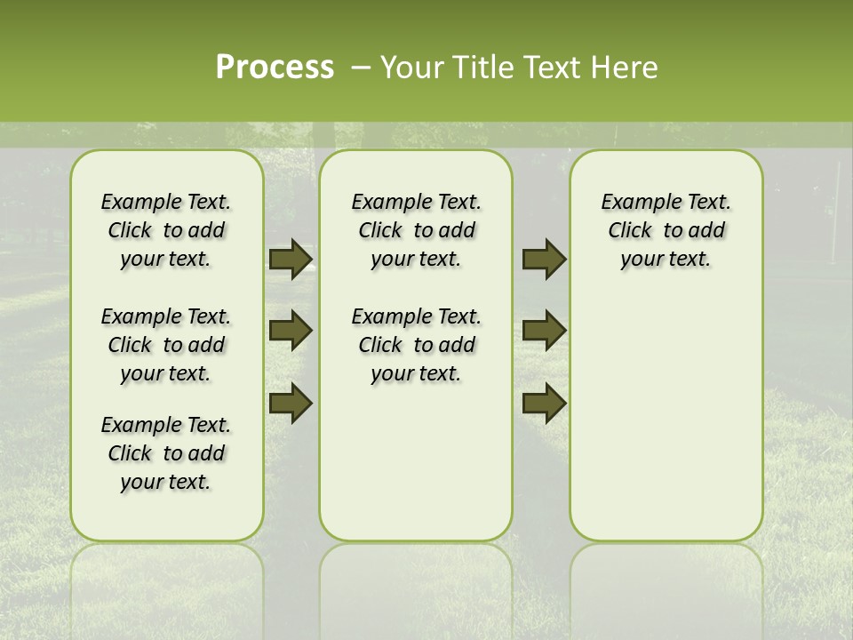 Leafy Setting Beautiful PowerPoint Template
