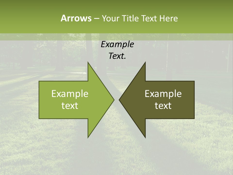 Leafy Setting Beautiful PowerPoint Template