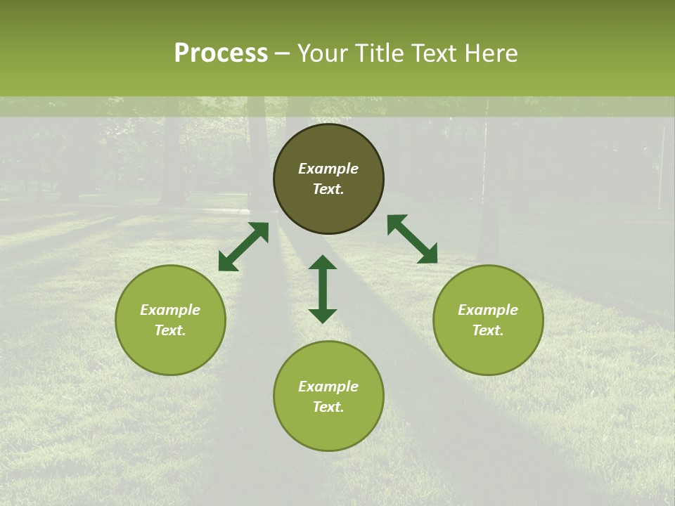 Leafy Setting Beautiful PowerPoint Template