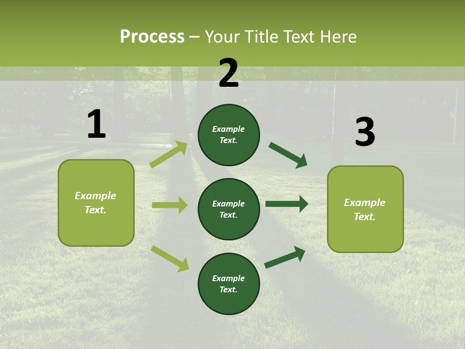 Leafy Setting Beautiful PowerPoint Template
